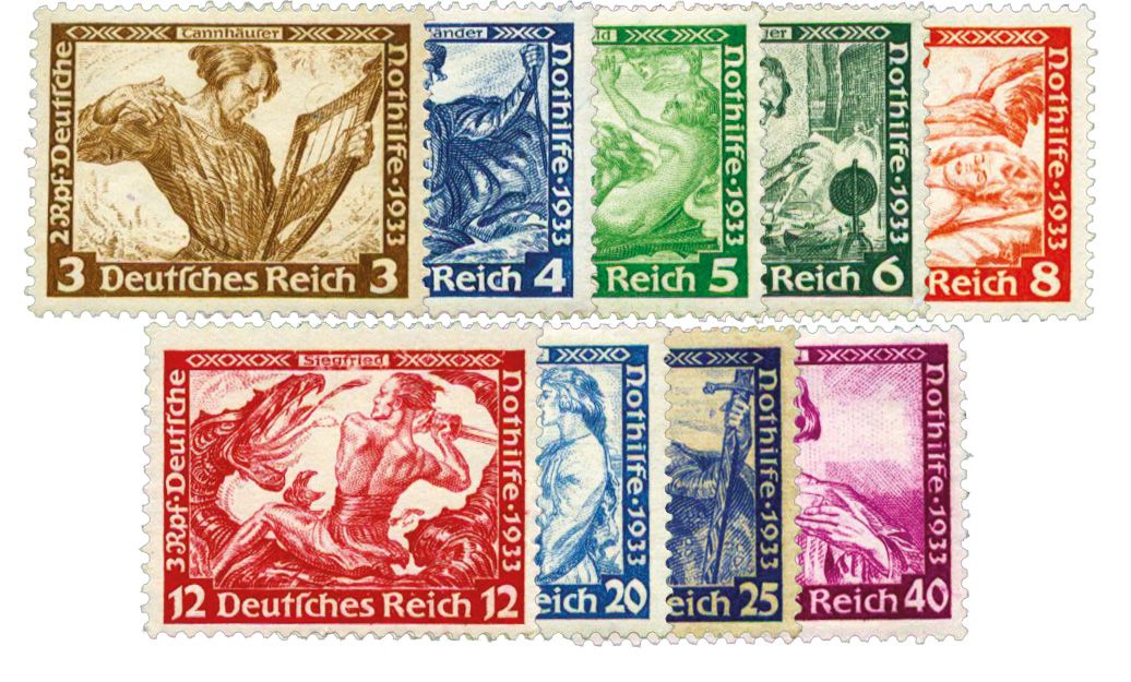 Allemagne IIIème Reich : n° 470/478** Allemagne IIIème Reich : n° 470/478**