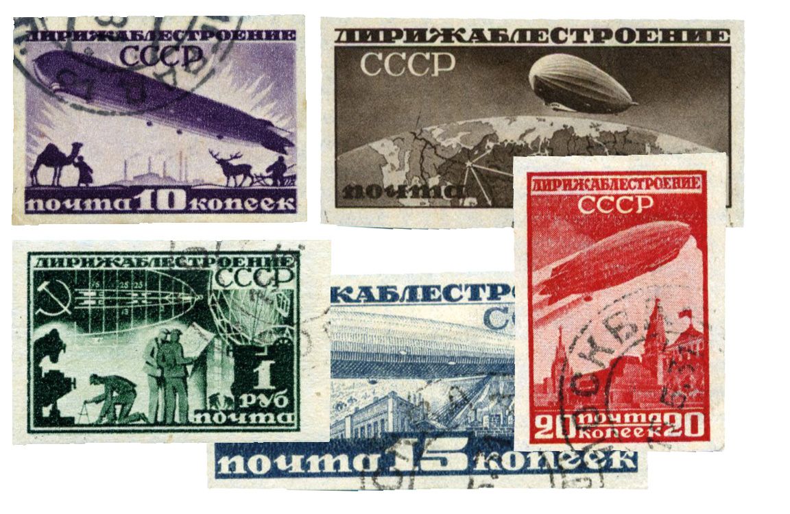 Russie : PA n° 22/26 obl.