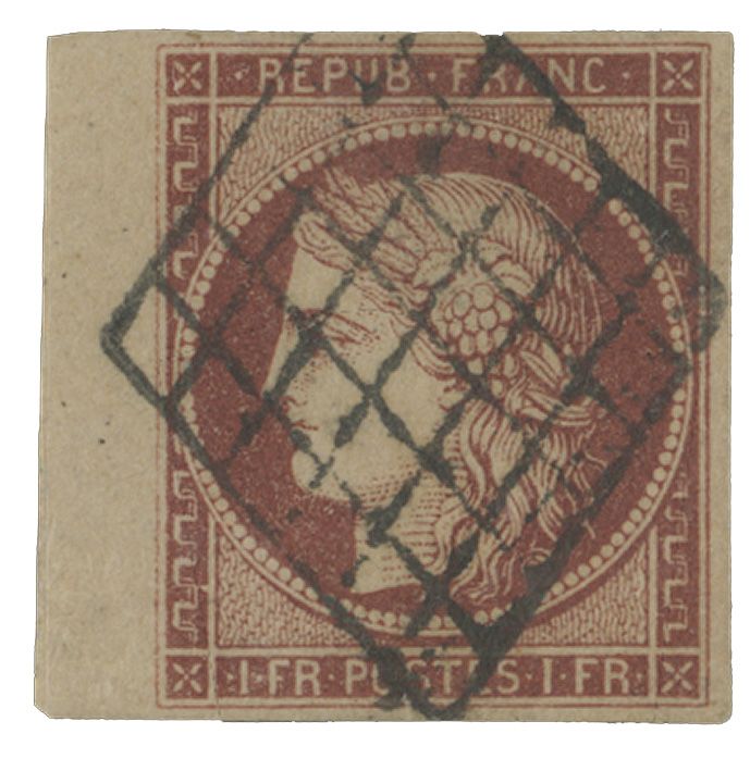 France : n° 6 obl. TB