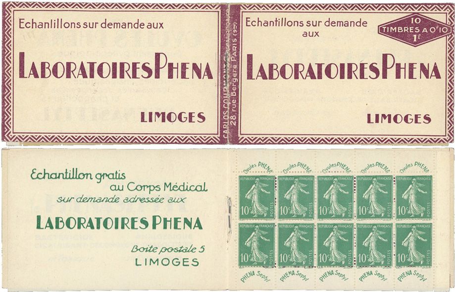 France : Carnet n° 188-C2a**