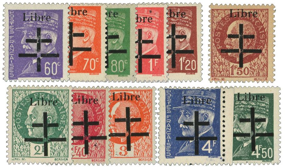France : Libération AIGURANDE n° 1/11**