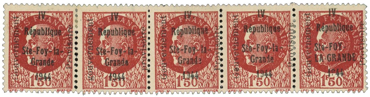 France : Libération SAINTE FOY LA GRANDE n° 4*