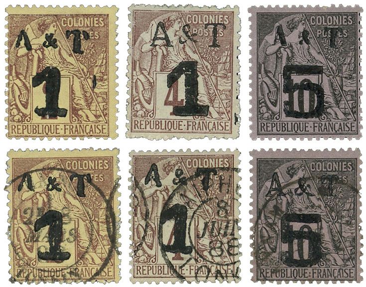 Annam et Tonkin : n° 1/2 et 4* et obl. Annam et Tonkin : n° 1/2 et 4* et obl.