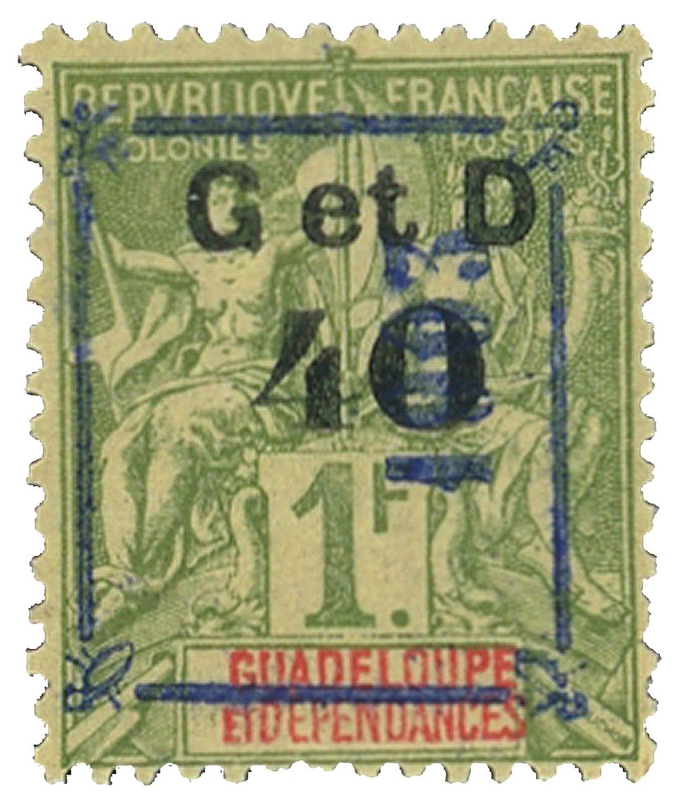 Guadeloupe : n° 50F*