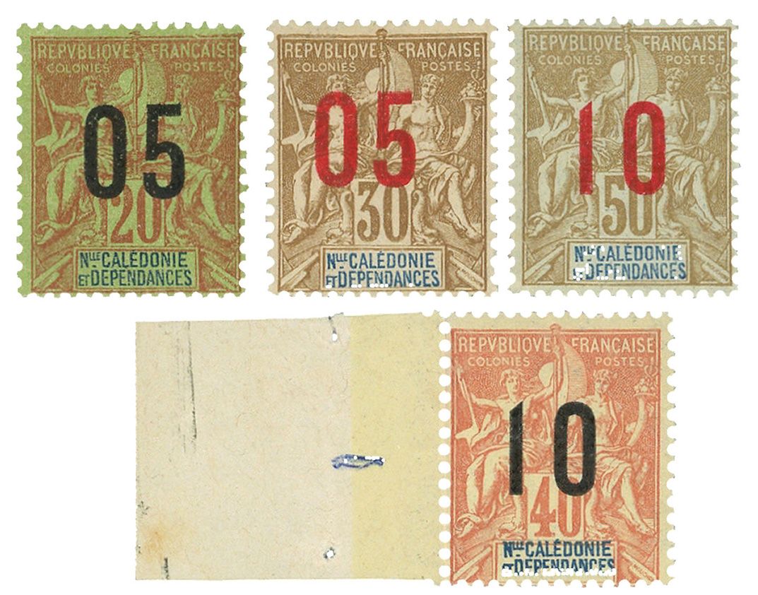 Nouvelle Calédonie : n° 106A/109A*