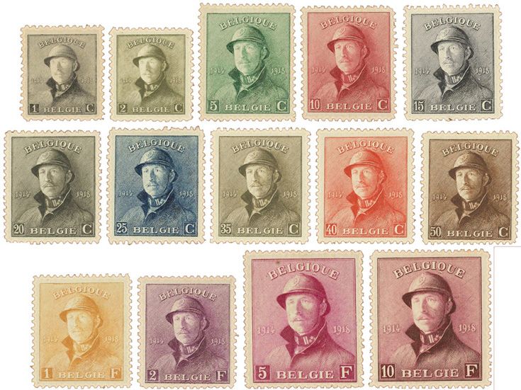 Belgique : n° 165/178*