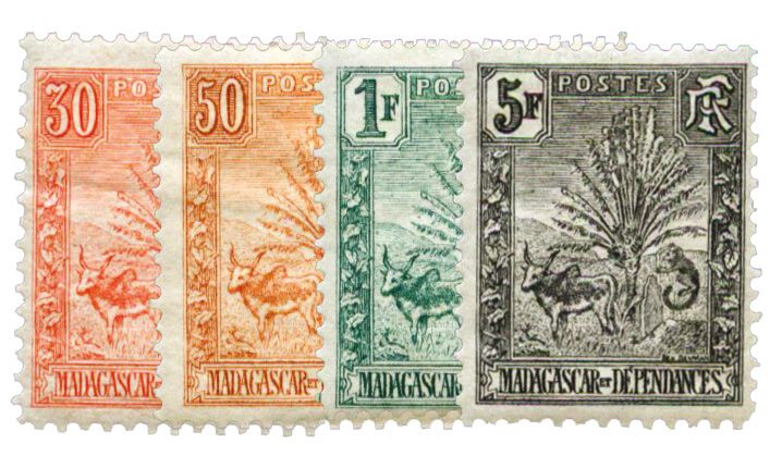 Madagascar : n° 71, 73, 75, 77*