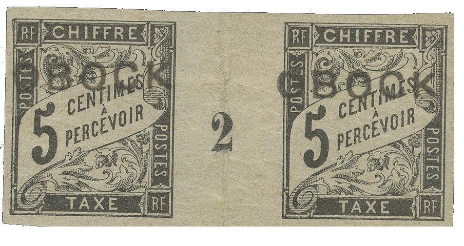 Obock : Taxe n° 9*