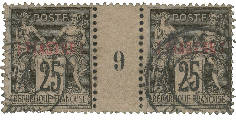 Levant : n° 4 obl.