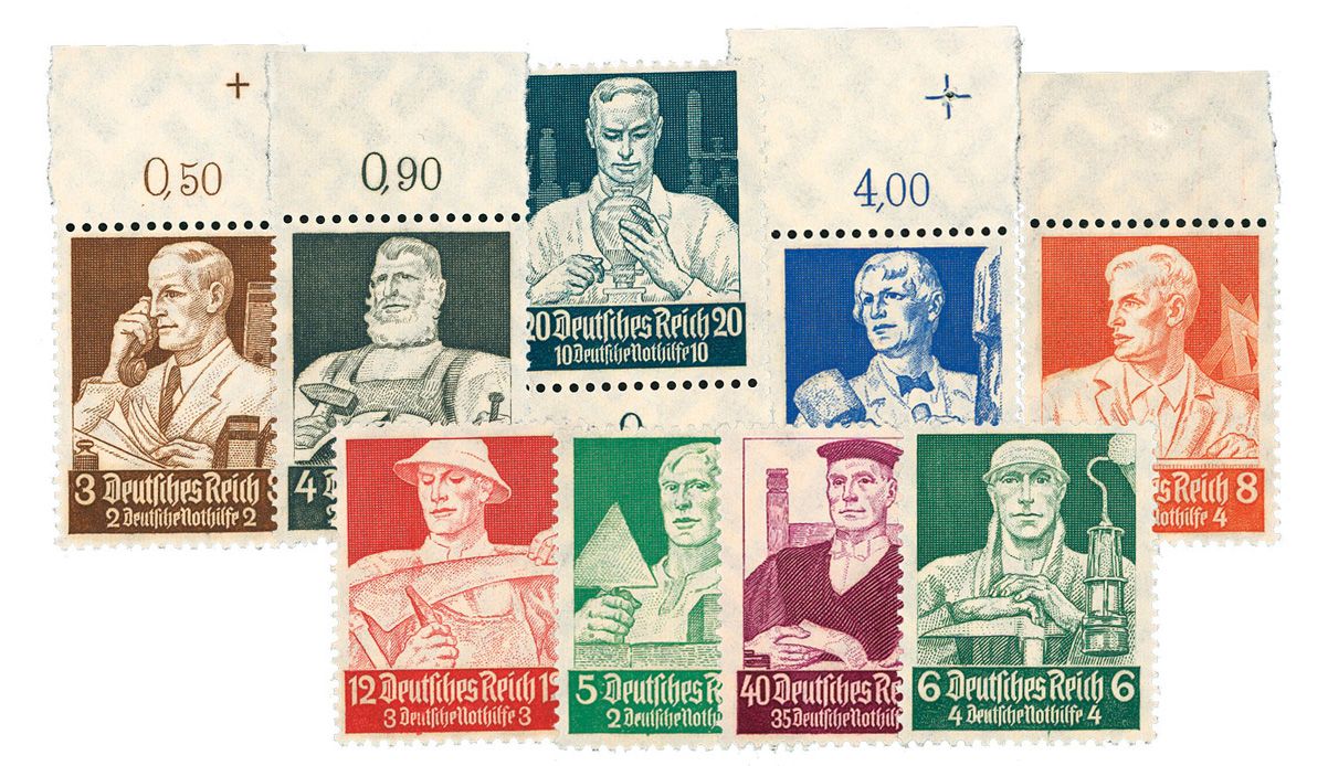 Allemagne IIIème Reich : n° 513/521** Allemagne IIIème Reich : n° 513/521**