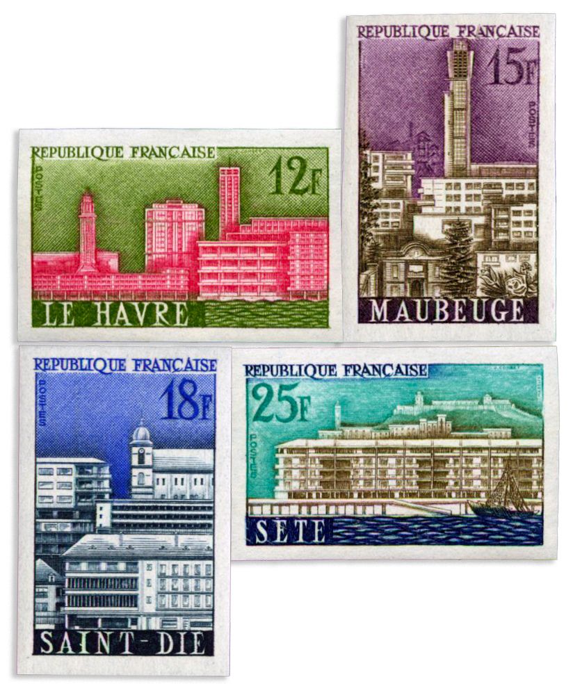 n° 1152/1155** ND - Timbre FRANCE Poste