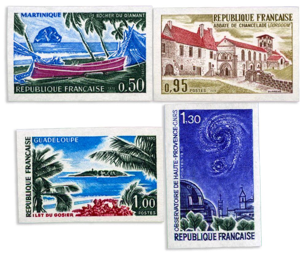n° 1644/1647** ND - Timbre FRANCE Poste