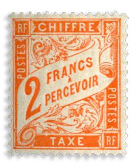 n° 41* - Timbre FRANCE Taxe