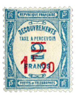 n° 64* - Timbre FRANCE Taxe