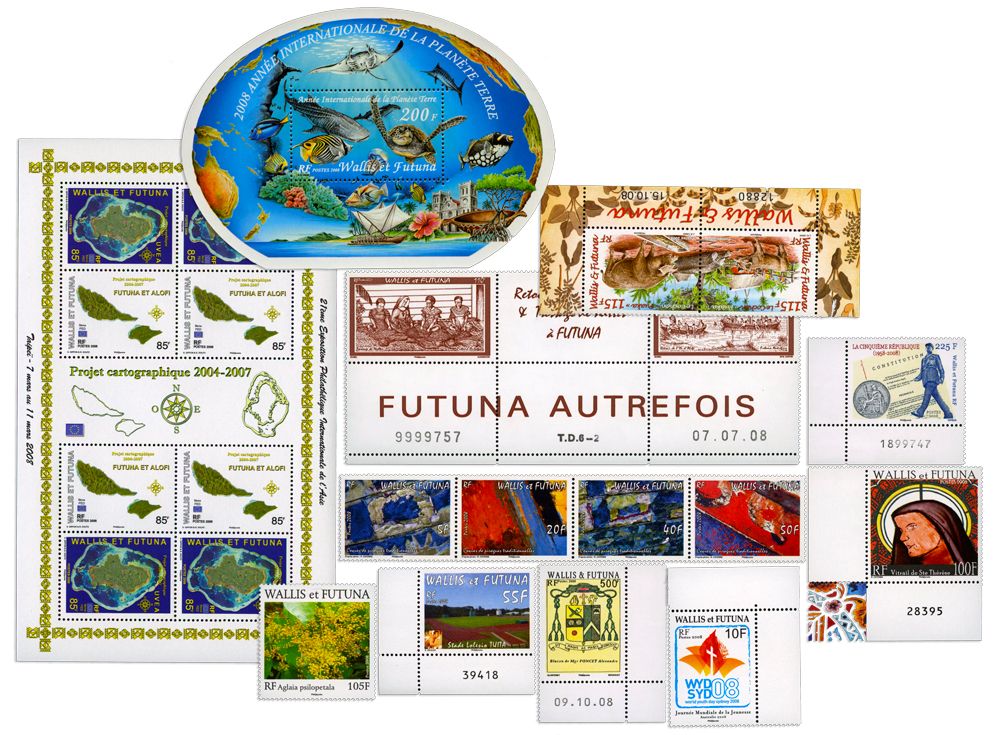 WALLIS ET FUTUNA : Année complète 2008.