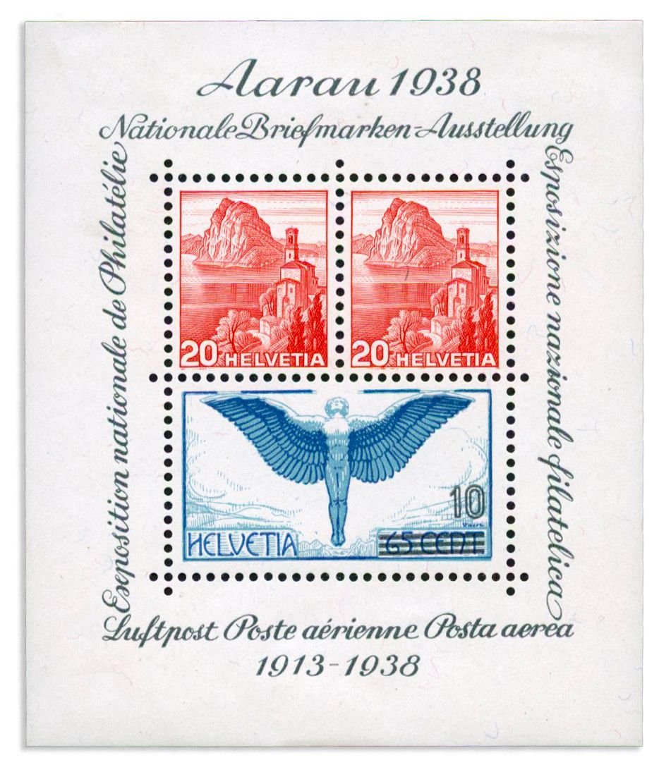 n° 4* - Timbre SUISSE Blocs Et Feuillets