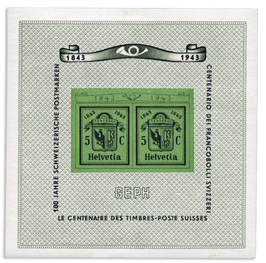 n° 10* - Timbre SUISSE Blocs Et Feuillets