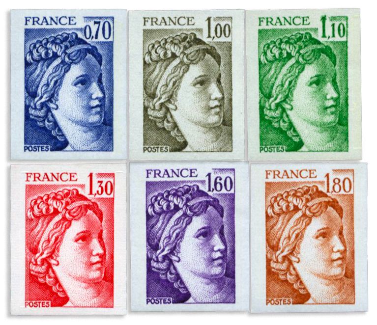 n° 2056/2061** ND - Timbre FRANCE Poste