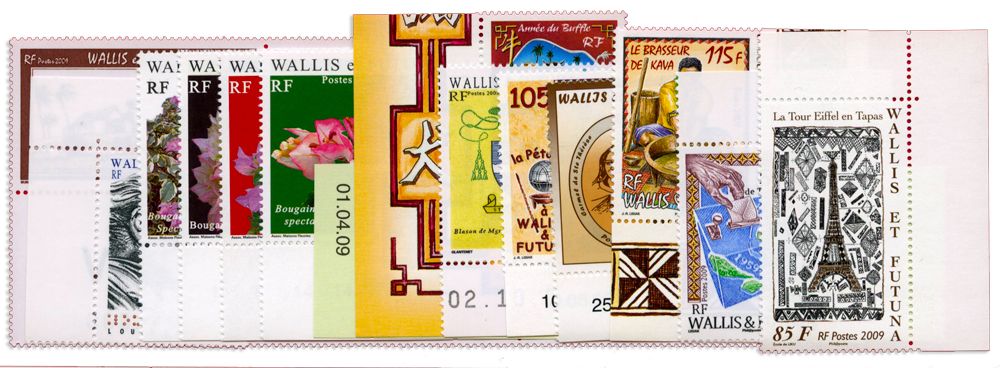 n° 712/727** (sauf P719)  - Timbre WALLIS ET FUTUNA Poste