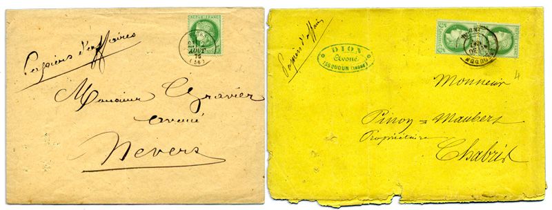 France : 2 papiers d´affaires