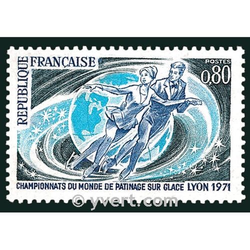 nr. 1665 -  Stamp France Mail