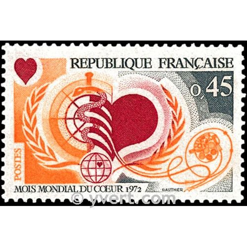 nr. 1711 -  Stamp France Mail