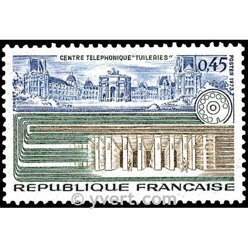 n.o 1750 -  Sello Francia Correos