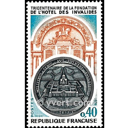 n.o 1801 -  Sello Francia Correos