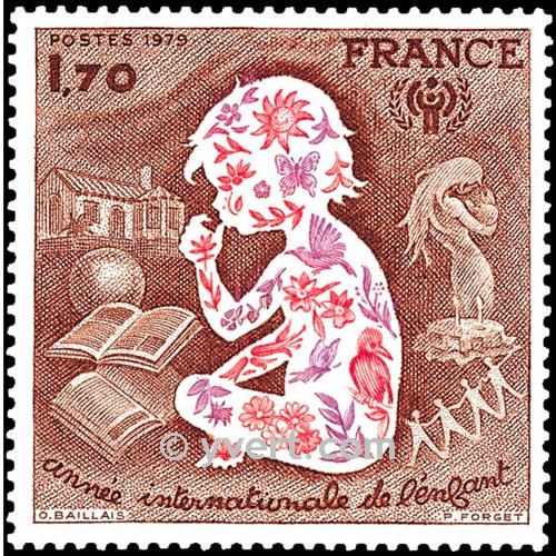 n° 2028 -  Timbre France Poste