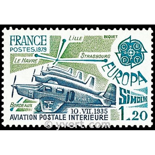 n.o 2046 -  Sello Francia Correos