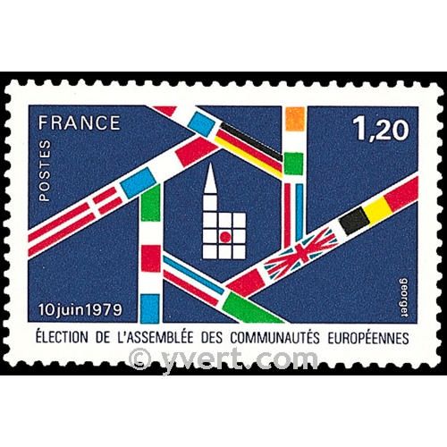 n.o 2050 -  Sello Francia Correos