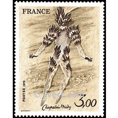 n.o 2068 -  Sello Francia Correos