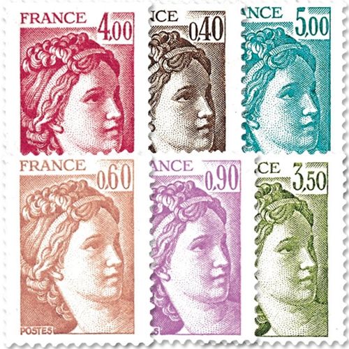 nr. 2118/2123 -  Stamp France Mail