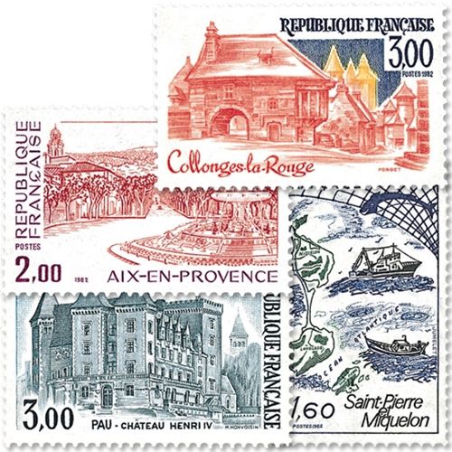 n° 2193/2196 -  Selo França Correios