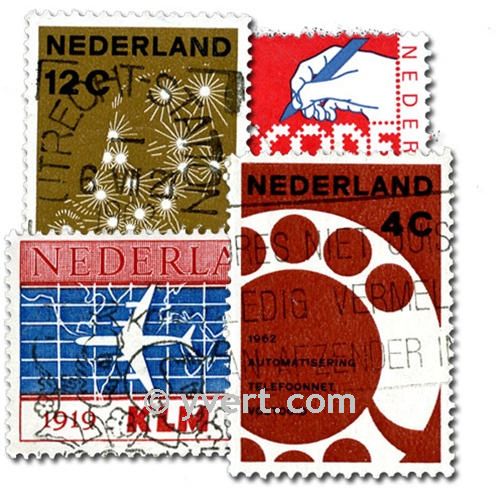 THE NETHERLANDS: envelope of 100 stamps