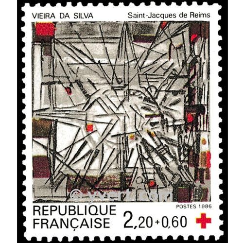 n.o 2449 -  Sello Francia Correos