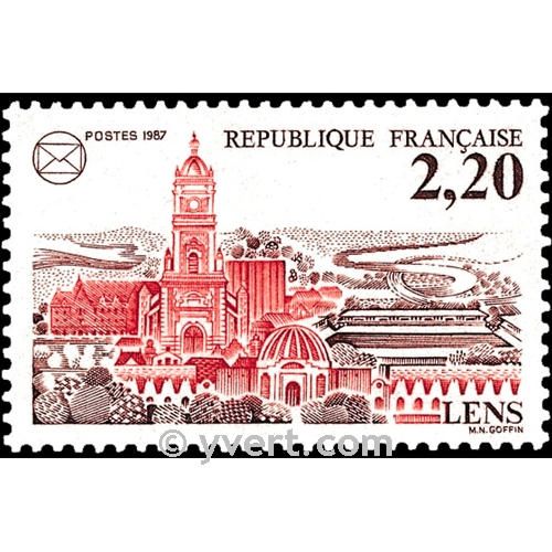 n.o 2476 -  Sello Francia Correos