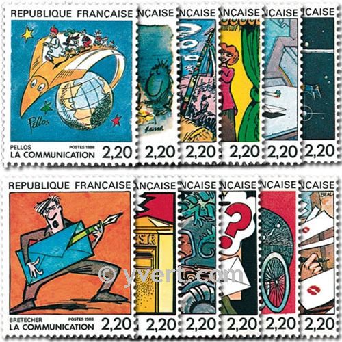 nr. 2503/2514 -  Stamp France Mail