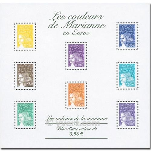 n° 44 -  Timbre France Bloc et feuillets