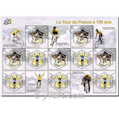 nr. 59 -  Stamp France Souvenir sheets