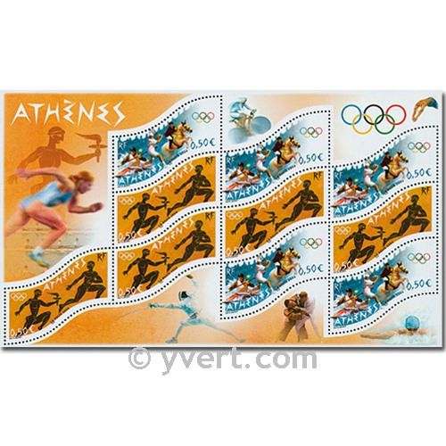 nr. 73 -  Stamp France Souvenir sheets