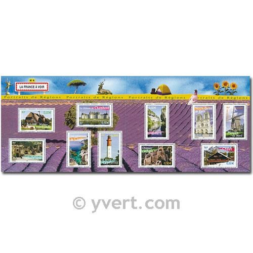 n° 3702/3711 -  Timbre France Poste (BF 77)
