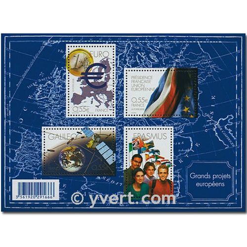 n° 123 -  Timbre France Bloc et feuillets