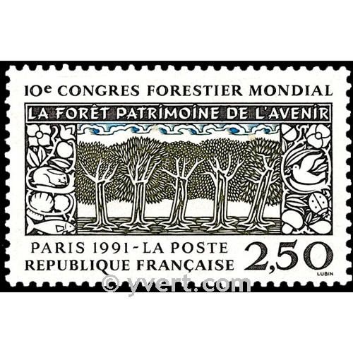 n.o 2725 -  Sello Francia Correos