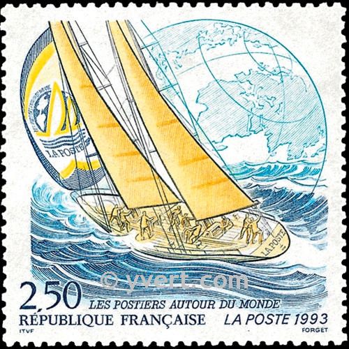 n.o 2789 -  Sello Francia Correos