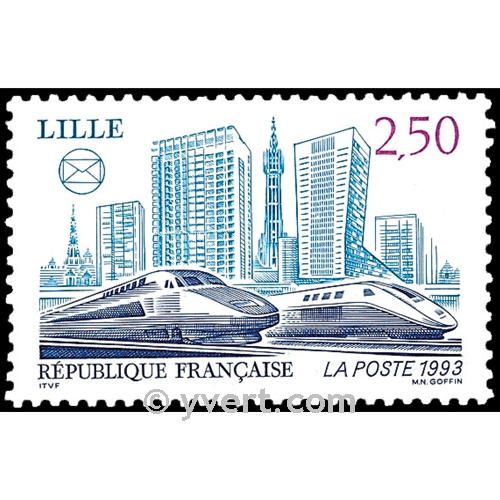 n.o 2811 -  Sello Francia Correos