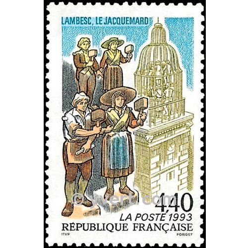 n.o 2827 -  Sello Francia Correos