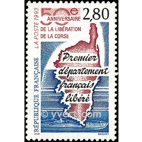 n.o 2829 -  Sello Francia Correos