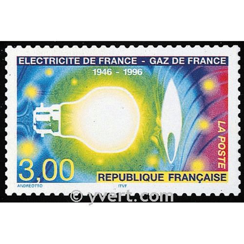 n.o 2996 -  Sello Francia Correos