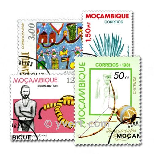 MOZAMBIQUE: Envelope 100 stamps